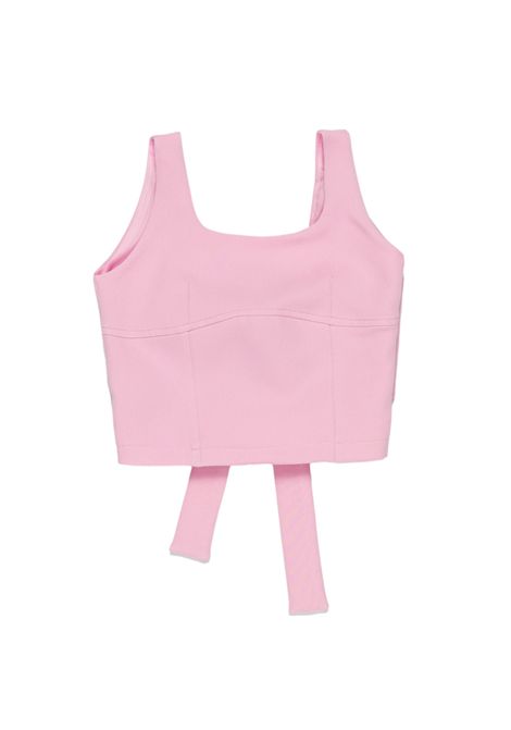 Top con fiocco Lù-Lù BY MISS GRANT | LL4159ROSA